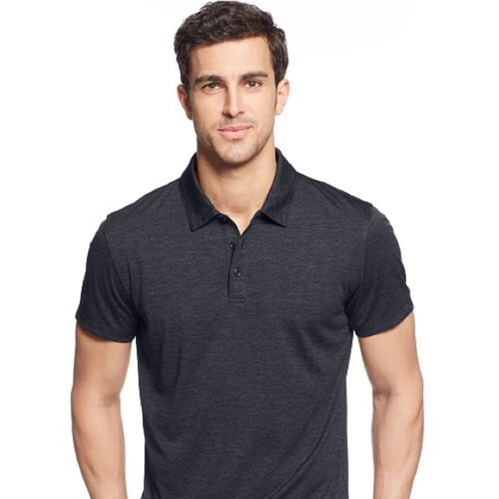 ALFANI - 60% Cotton 40% Polyester collared shirt